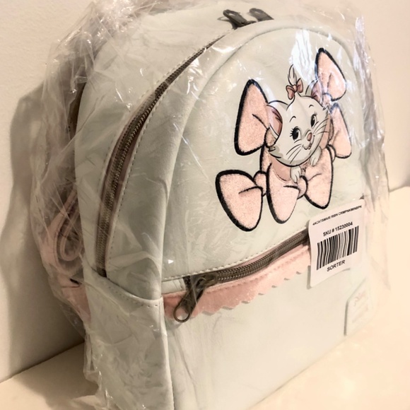 Marie Loungefly Backpack NWT - Picture 2 of 5
